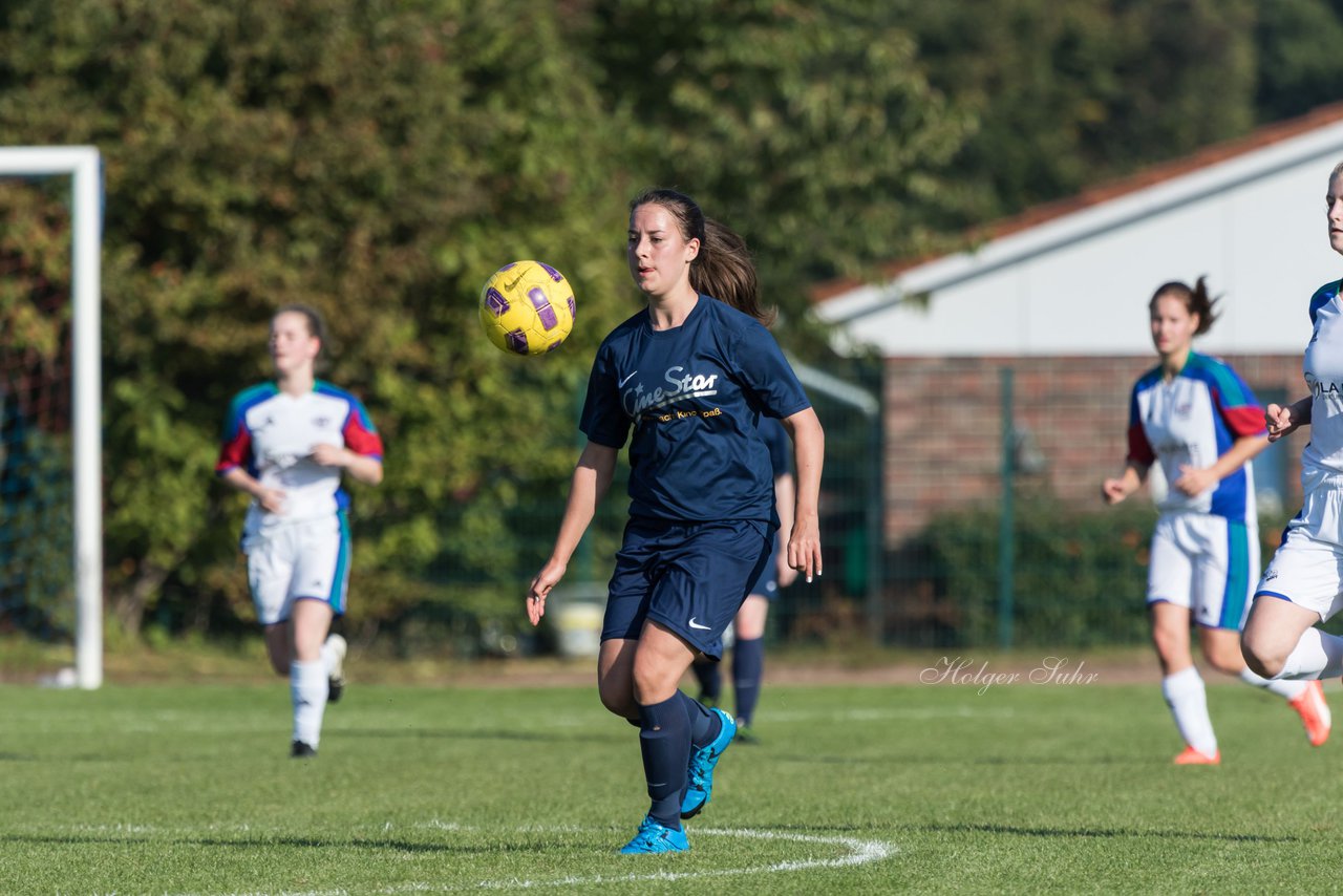 Bild 426 - B-Juniorinnen Krummesser SV - SV Henstedt Ulzburg : Ergebnis: 0:3